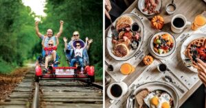 rail explorers in the catskills, food at the phoenicia diner
