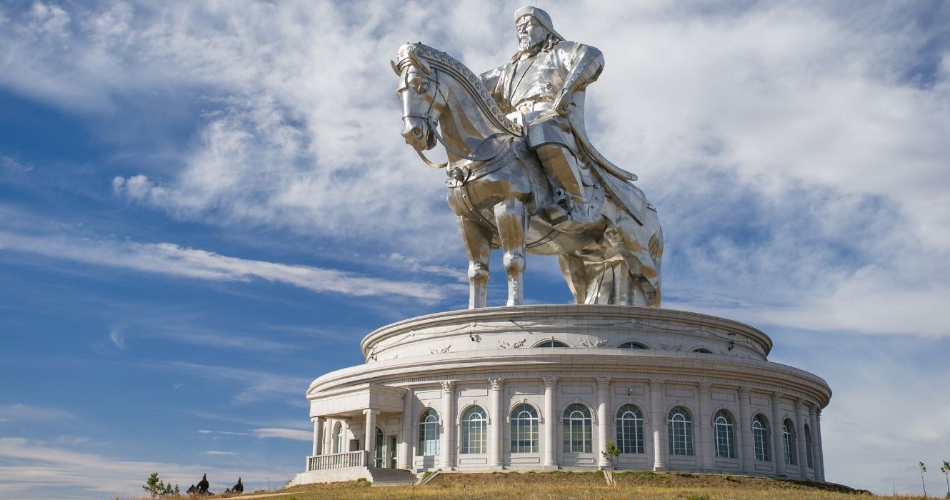 Estátua Equestre de Genghis Khan da Mongólia