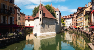 View Of Stunning Annecy in France