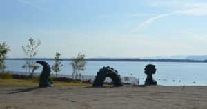 Lake Champlain lake monster Champy sculpture