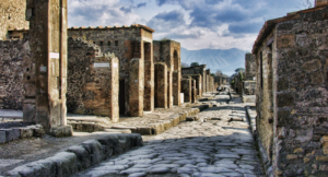 View Of Pompeii