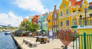 Colonial Building of Willemstad, Curacao
