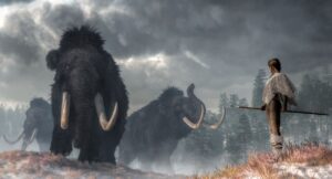 Woolly Mammoths and Human