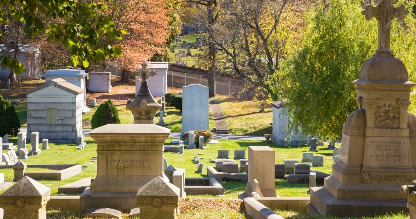 Cemitério histórico de Laurel Hill na Filadélfia