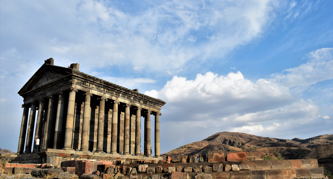 Roman Garni Temple na Armênia