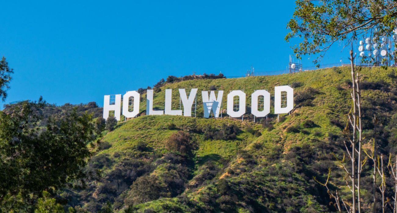 Letreiro de Hollywood nas colinas de Hollywood