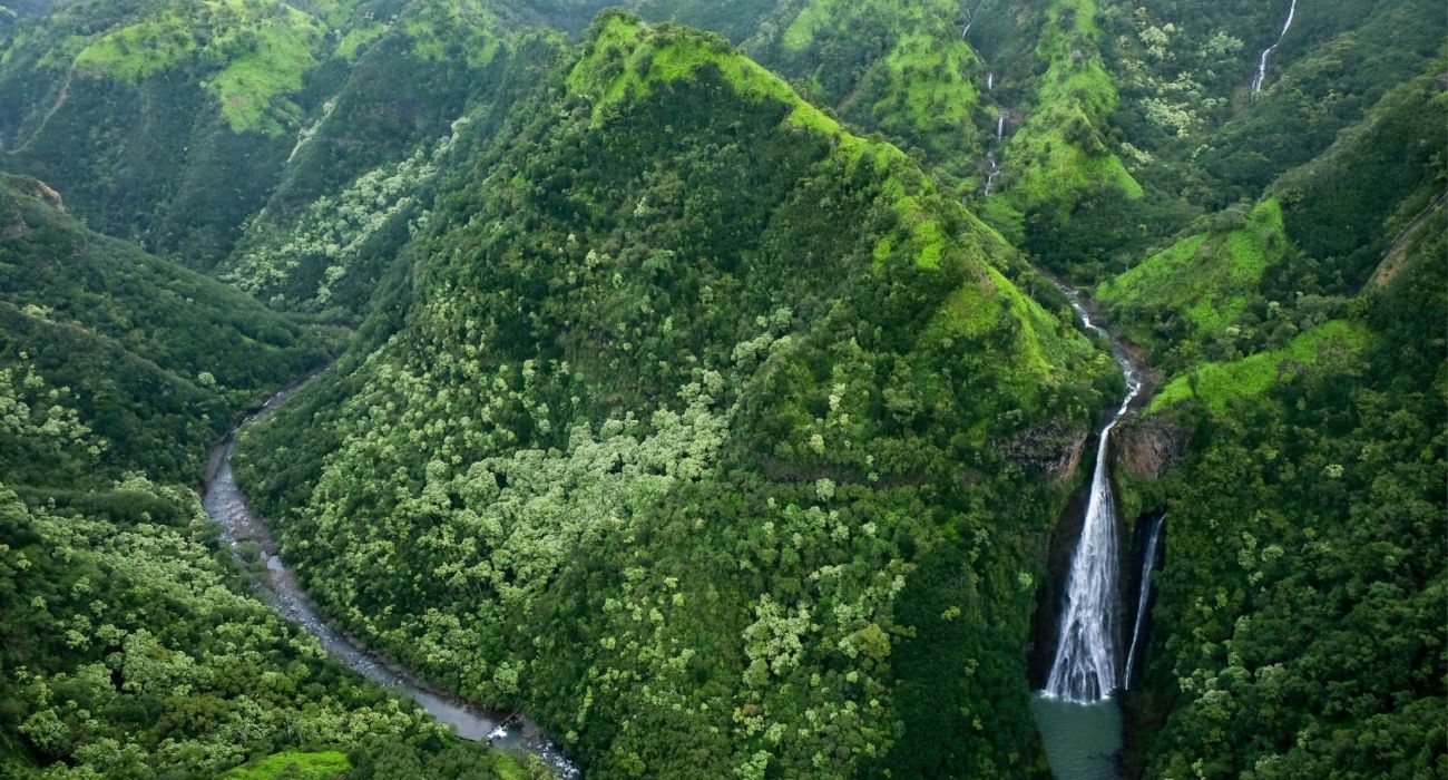 Cataratas de Manawaiopuna em Kauai, Havaí