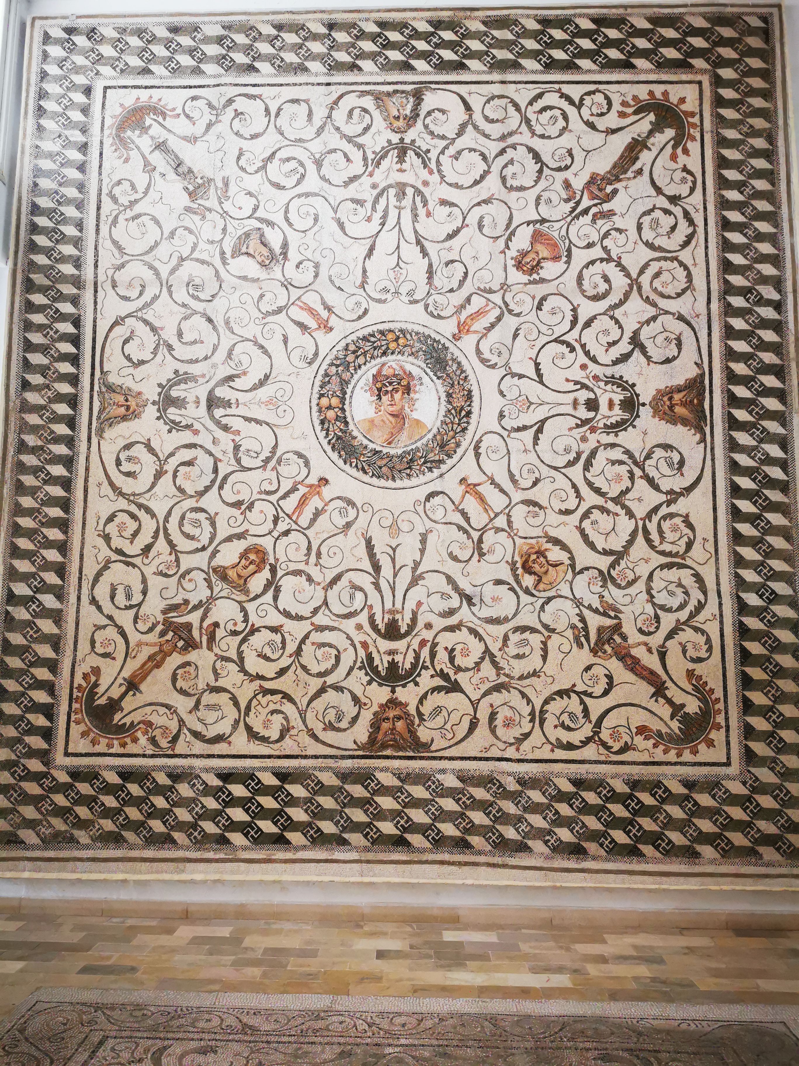 Mosaicos romanos antigos 
