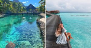 vacationing in both bora bora and the maldives