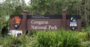 Congaree National Park - Entrance Sign
