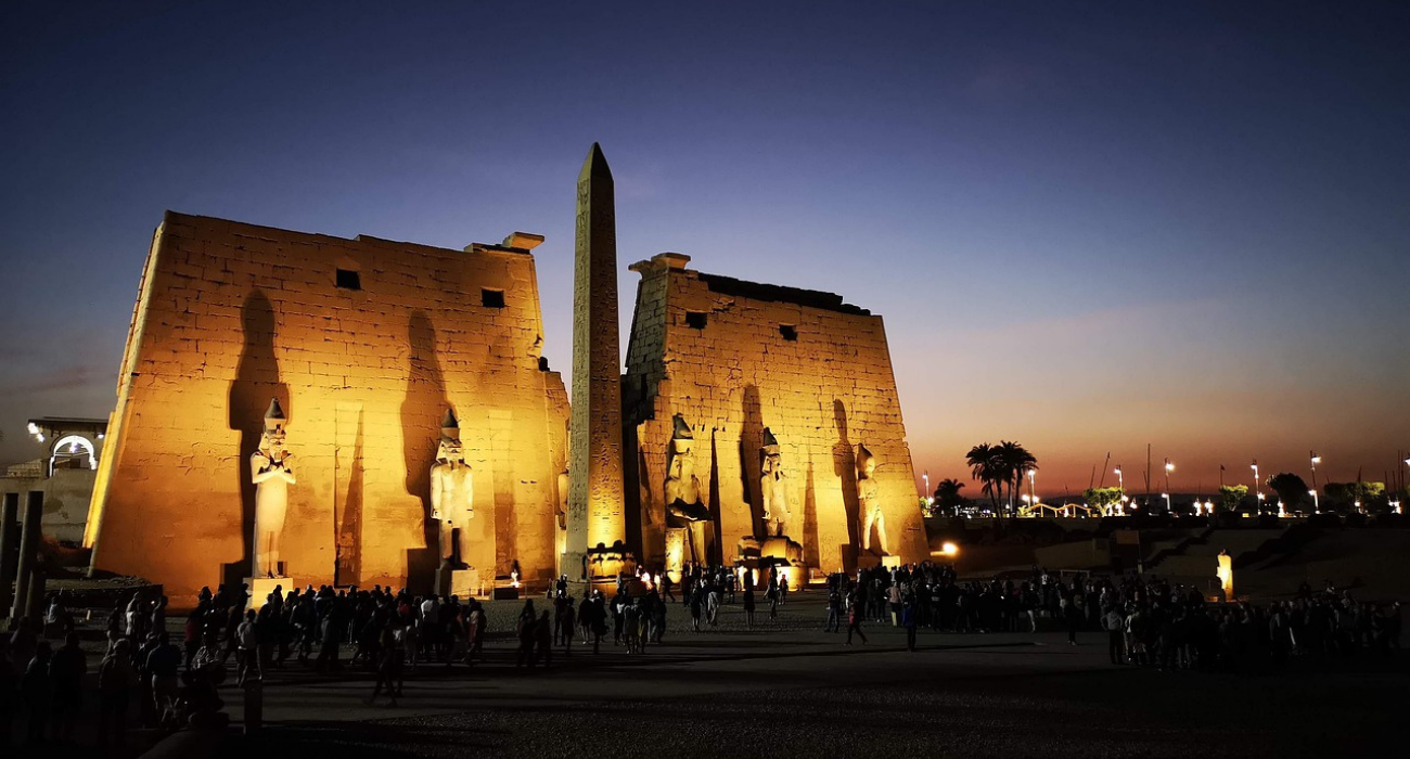 Templo de Luxor no Egito