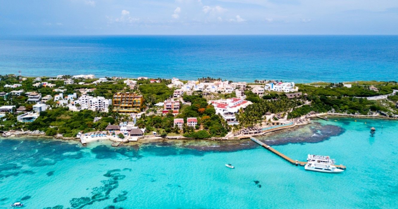 Vista da Isla Mujeres, Cancún