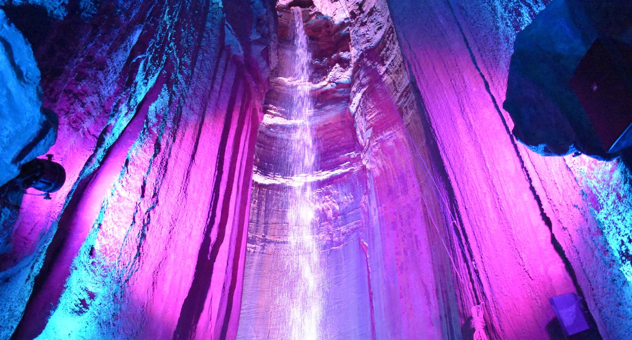 Ruby Falls no Tennessee