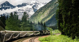 Rocky Mountaineer In Canada