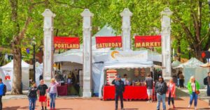 Portland Saturday Market at Governor Tom McCall Waterfront Park